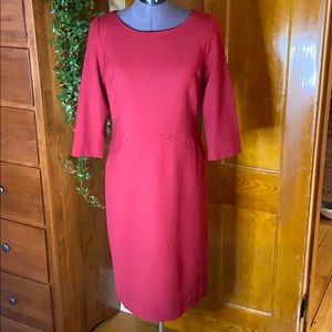 Pure Collection Crimson Red sheath Dress